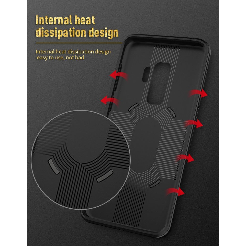 Husa Samsung Galaxy S9 Ipaky Ring Negru-4