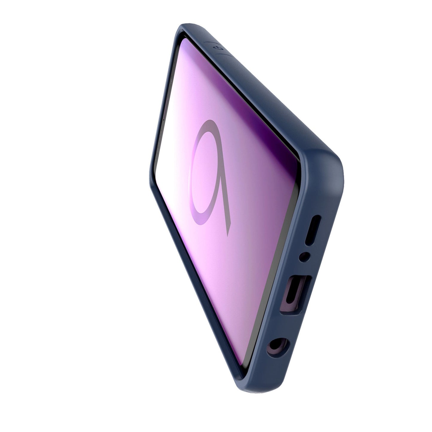 Husa Samsung Galaxy S9 Plus shockproof acrylic Albastru-6