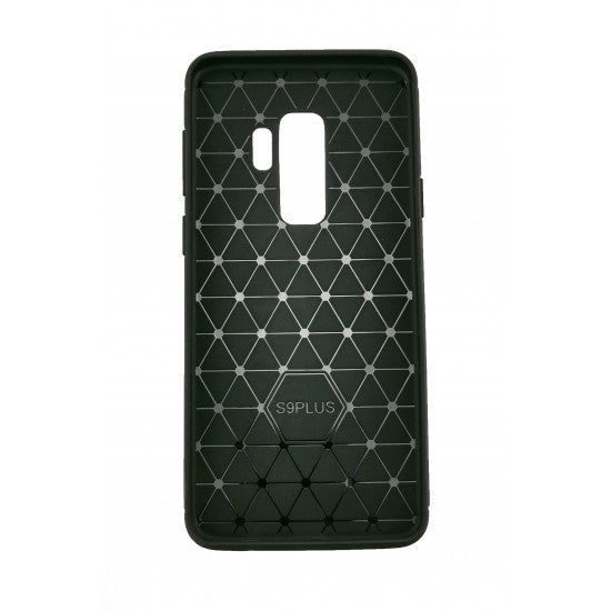 Husa Samsung Galaxy S9 Plus Tpu, carbon, Negru-6