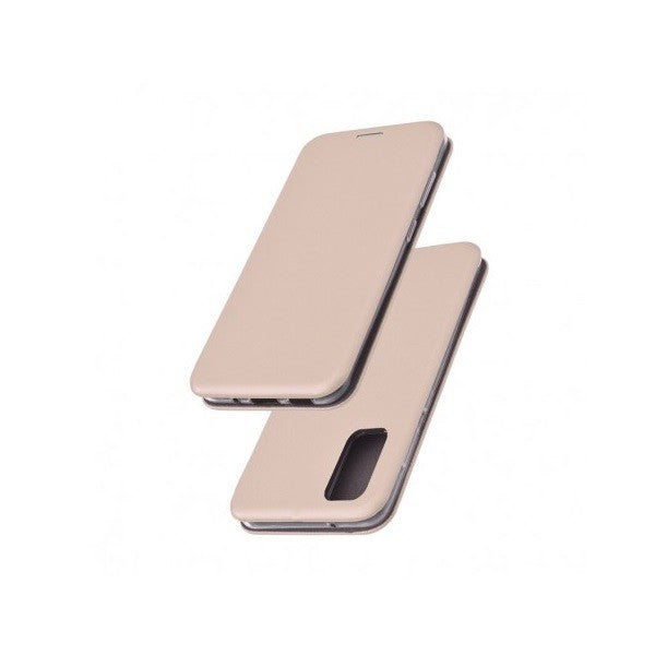 Husa de protectie Flippy compatibila cu Samsung S20 Magnet Book Case Auriu-5