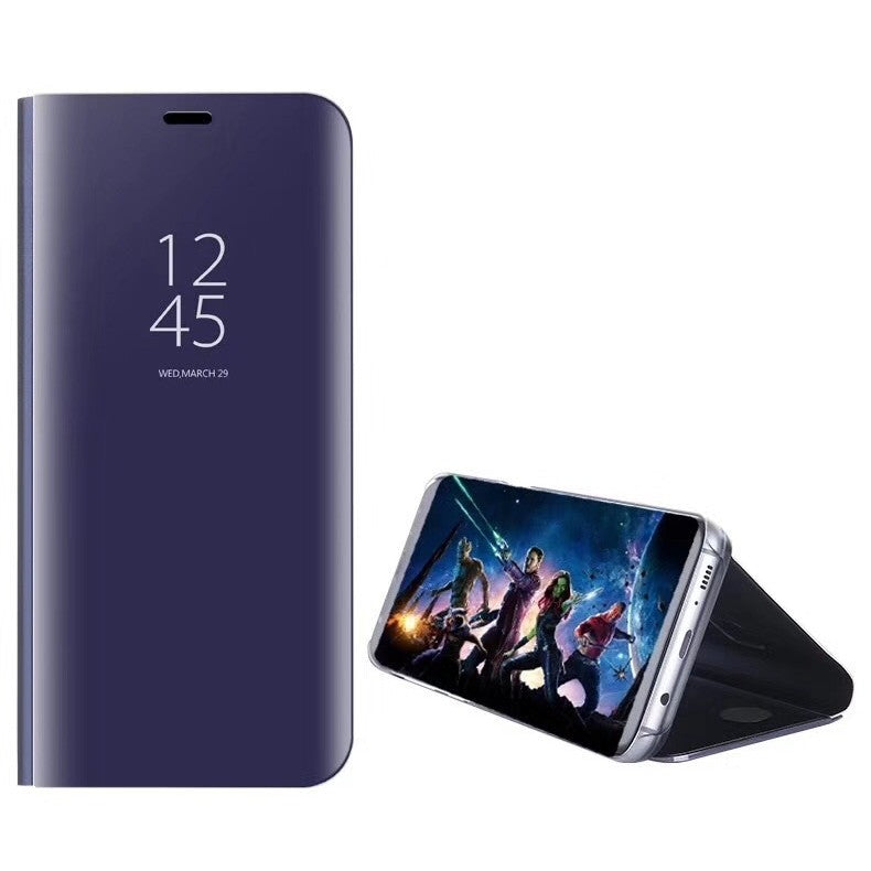 Husa Tip Carte, Flippy, Compatibila cu Huawei Mate 10 Lite, Flip Cover Oglinda, Violet-6