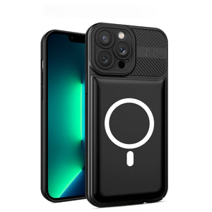 Husa Urban Armor pentru Samsung Galaxy A24 4G, Flippy, Suport Auto Magnetic, Protectie Antisoc, Negru-0