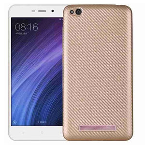 Husa Xiaomi Redmi 4A i-Zore Carbon Fiber Auriu-0