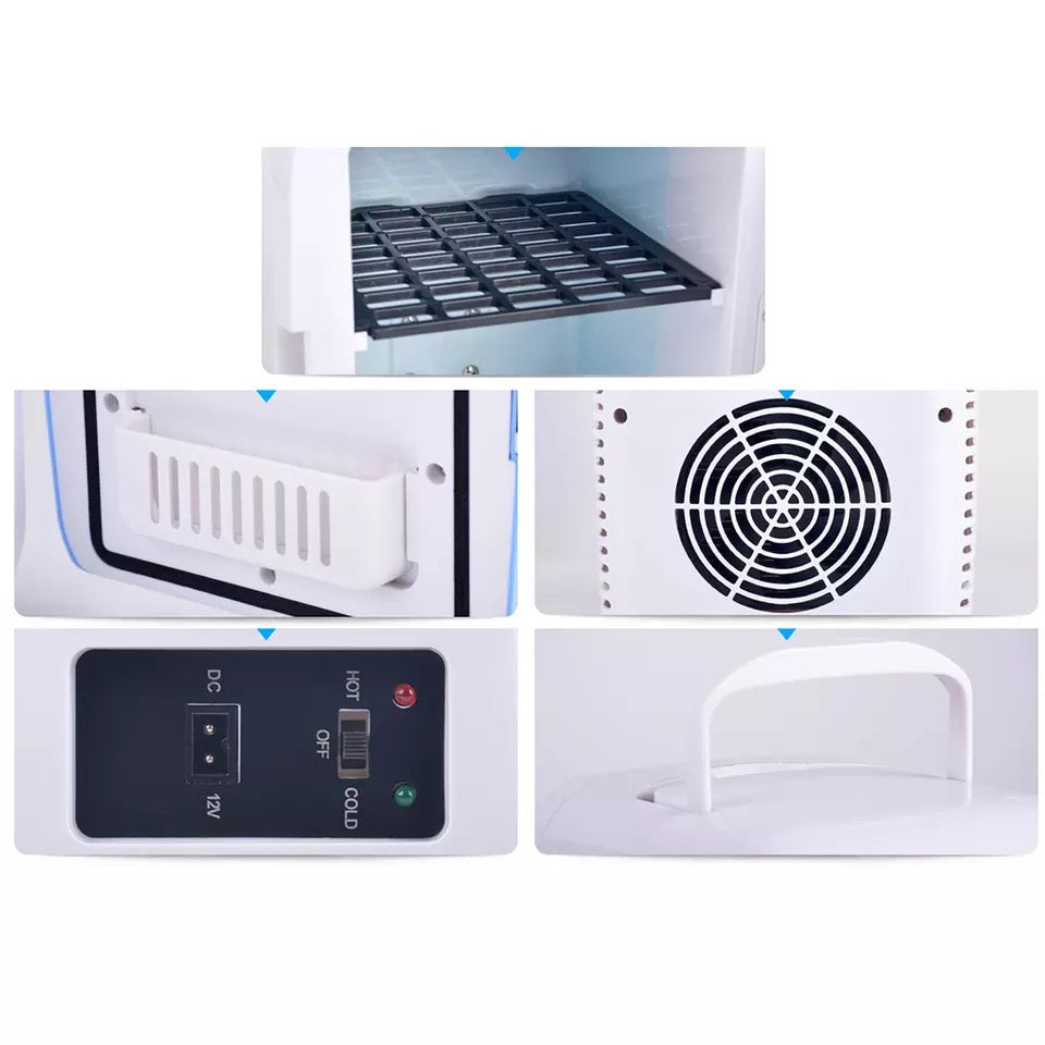 Mini Frigider Portabil Capacitate 4L cu Priza Auto