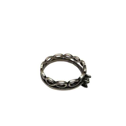 Inel, Jolie Silver, Argint 925 Impletit cu Piatra M 53-1