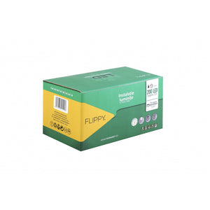 Instalatie Craciun, 22 metri, 200 de LED-uri cu ornament tip Bulb, 8 jocuri de lumini alb cald, cu energie solara, liniar, interior/exterior, Flippy-0