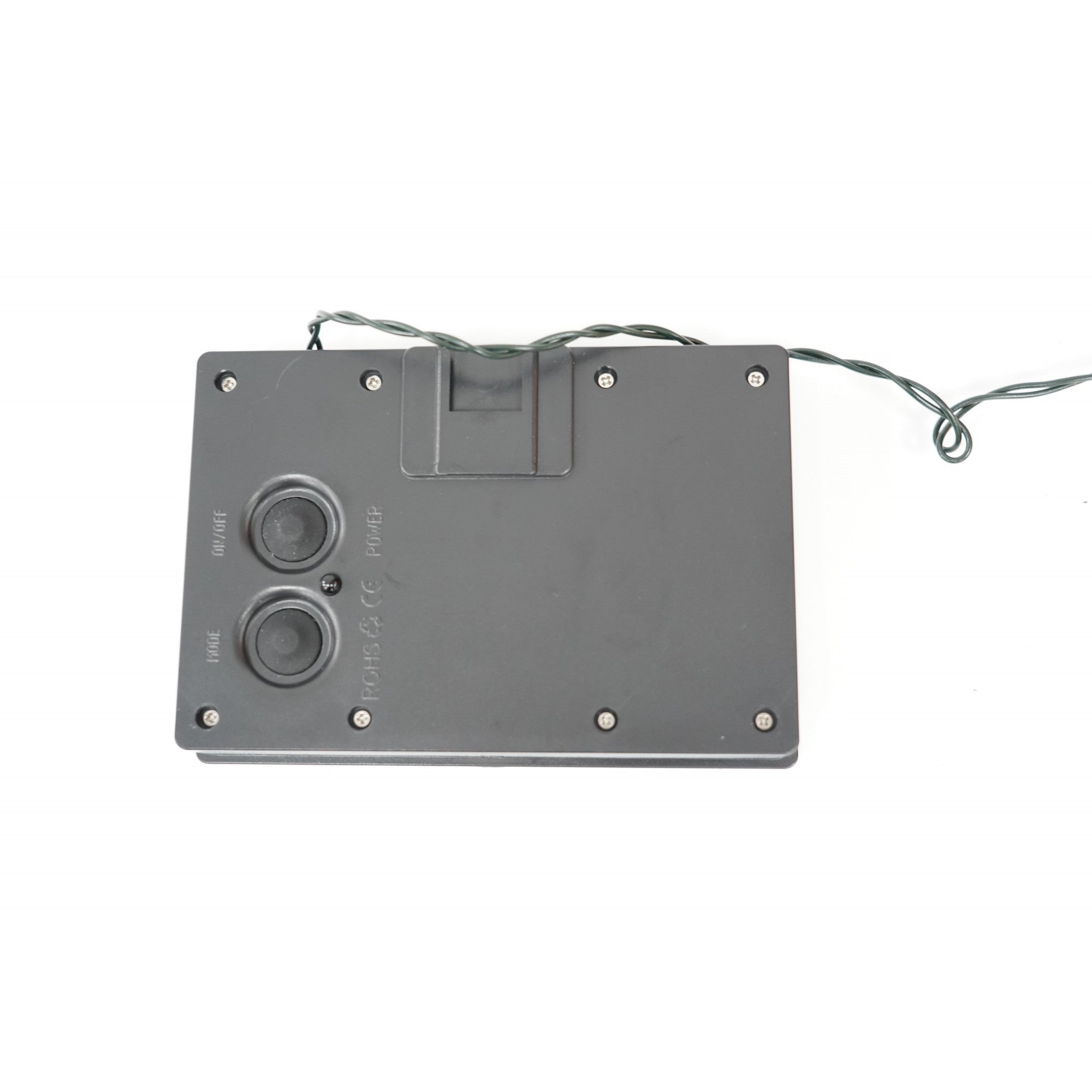Instalatie Craciun, 8 metri, 50 de LED-uri, alb cald, telecomanda 8 functii, cu energie solara, fir negru, liniar, interior/exterior, Flippy-8