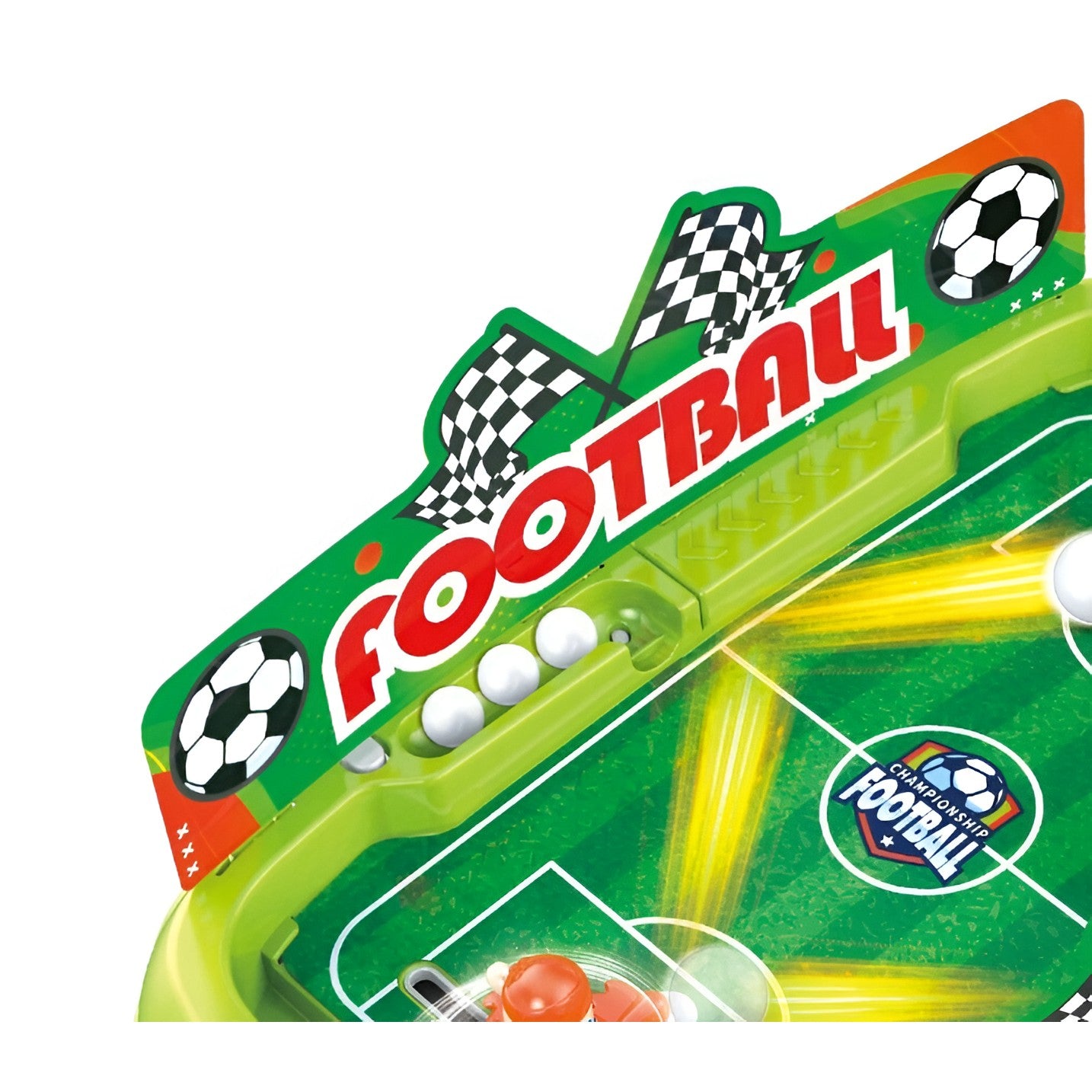 Joc de Masa Interactiv de Fotbal pentru Copii, Flippy, 4 Mingi, Tabela Scor, 40.7x27x14.5 cm, Multicolor-4