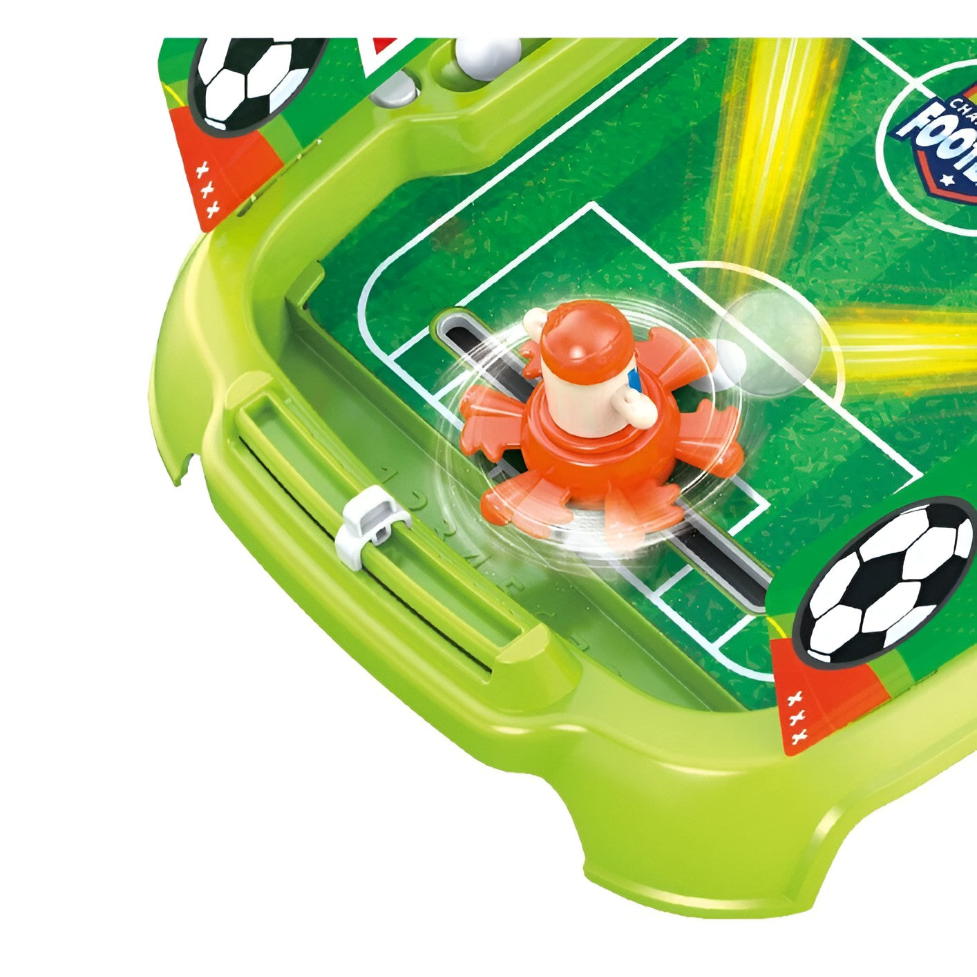 Joc de Masa Interactiv de Fotbal pentru Copii, Flippy, 4 Mingi, Tabela Scor, 40.7x27x14.5 cm, Multicolor-6