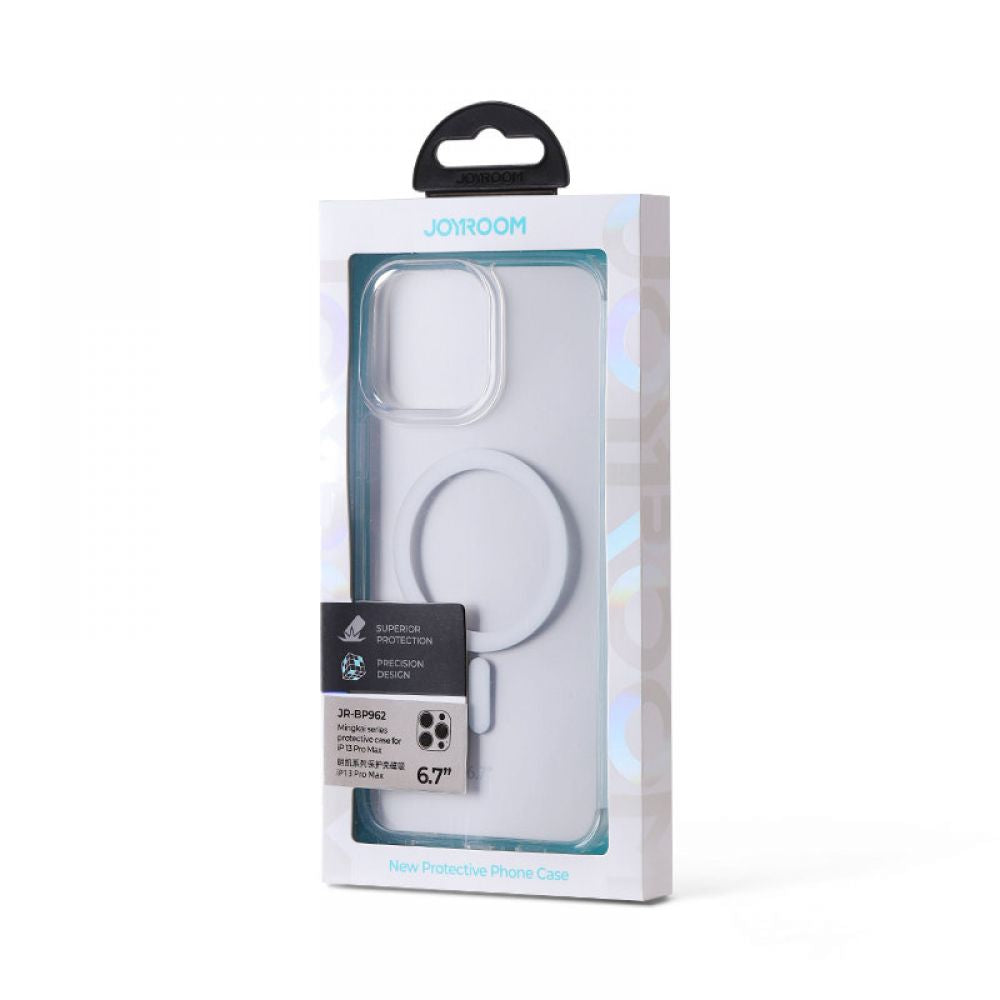 Husă Joyroom Mingkai compatibilă MagSafe pentru iPhone 13 Pro Max – Transparentă