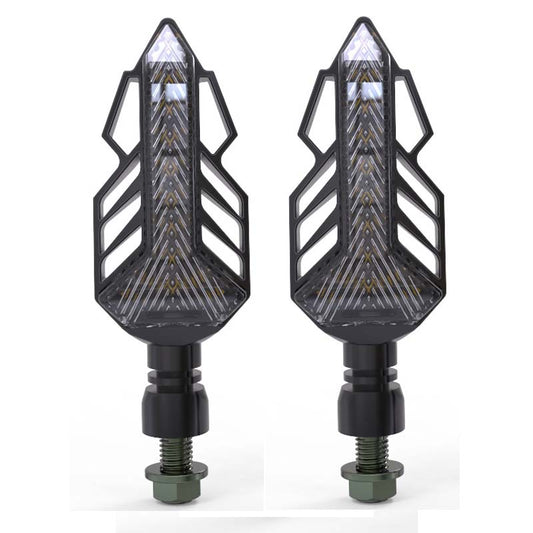 Set 2 lampi Semnalizare Moto, model T-SHAPE ARROW, tensiune 12V-1