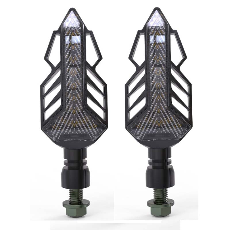 Set 2 lampi Semnalizare Moto, model T-SHAPE ARROW, tensiune 12V-1