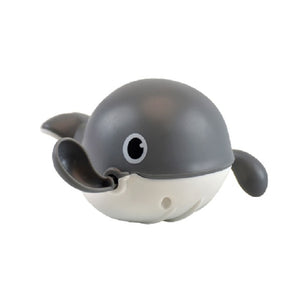 Jucarie de baie pentru copii, Flippy, balena gri-0
