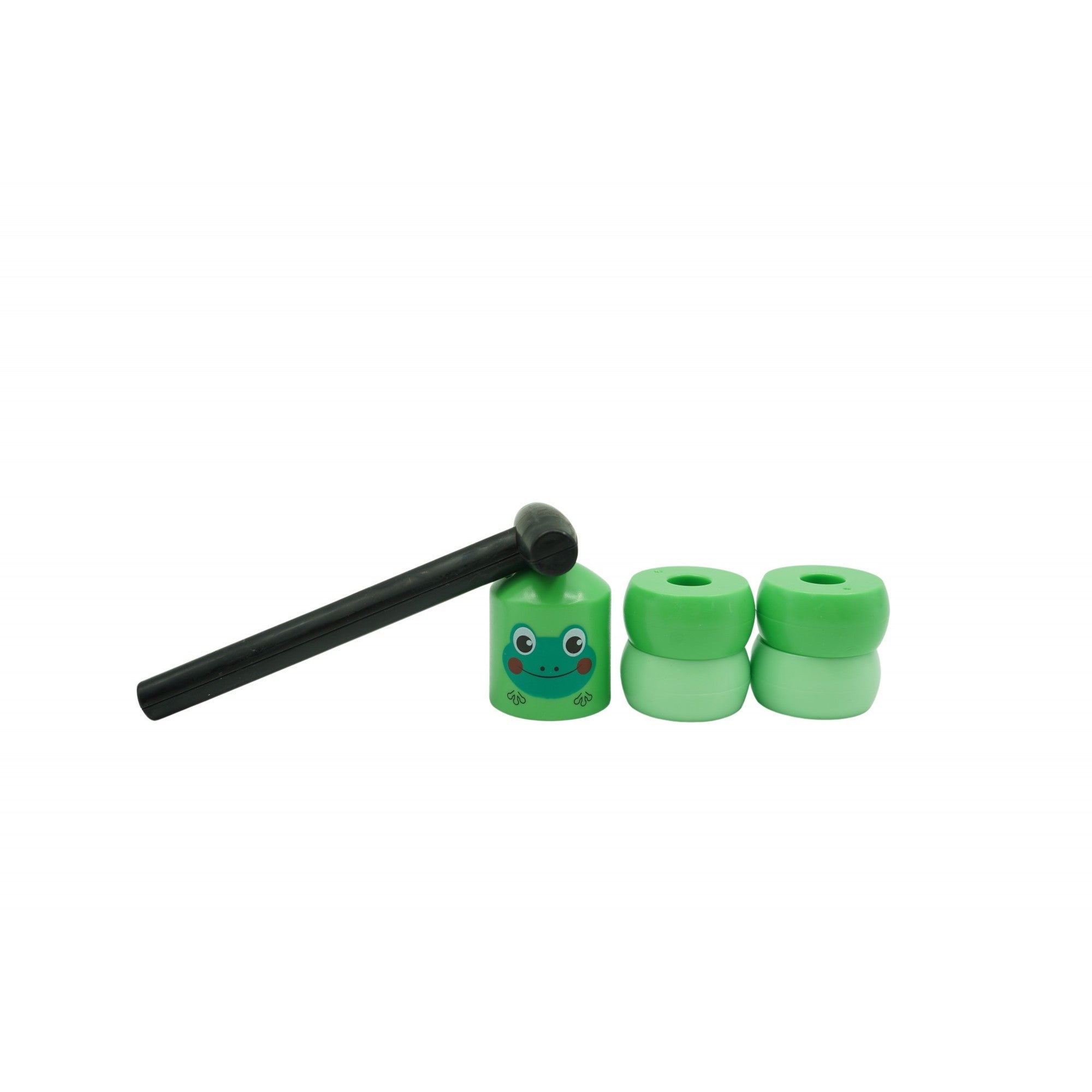 Jucarie Pentru Copii, Flippy, Broaca Indestructibila, 6 Piese Demontabile, +3 Ani, Verde-2