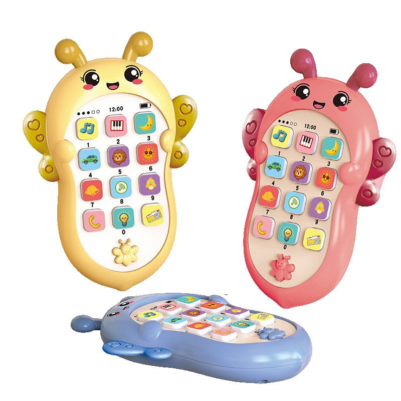 Jucarie Interactiva, Flippy, Telefon Inteligent, Model Albinuta, Functii Educative, Muzicale si Voce, 4-6 ani, 19 x 11.5 cm, din Plastic, Multicolor-0