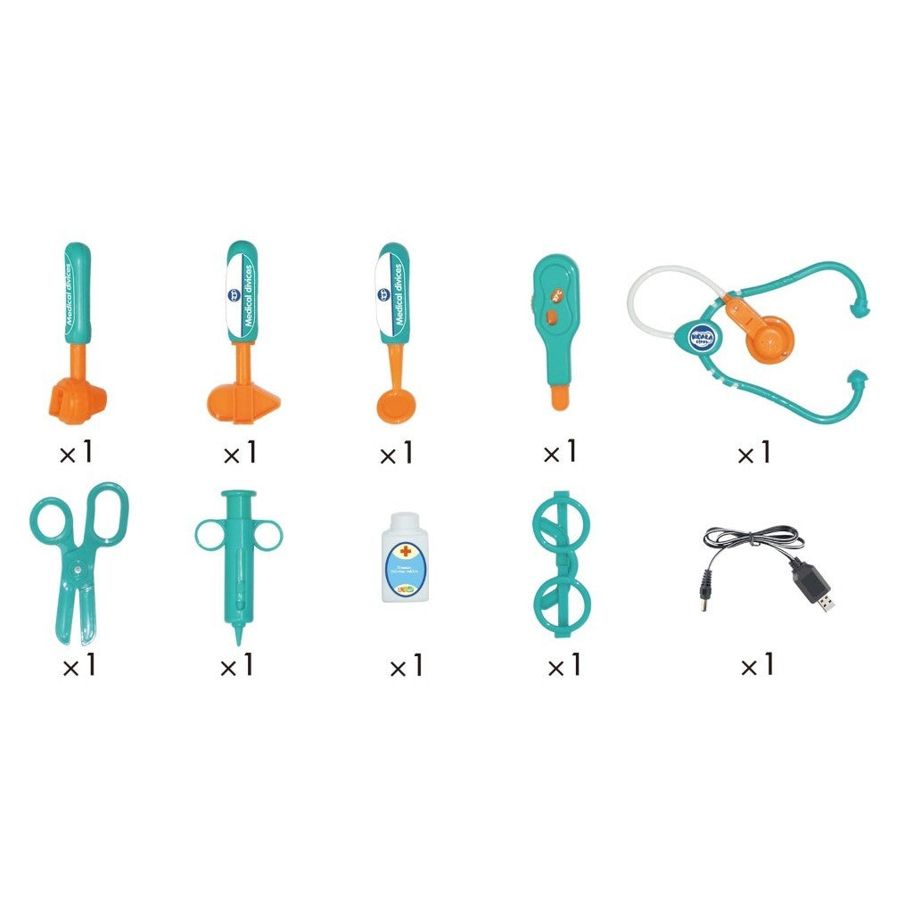 Jucarie locomotiva cu telecomanda si set prim ajutor-2