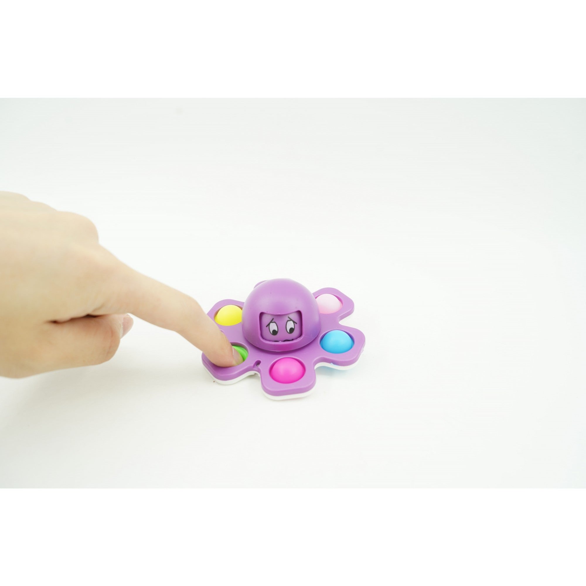 Jucarie Pop It, Flippy, Fidget Toy, antistres, senzoriala, Mov-2