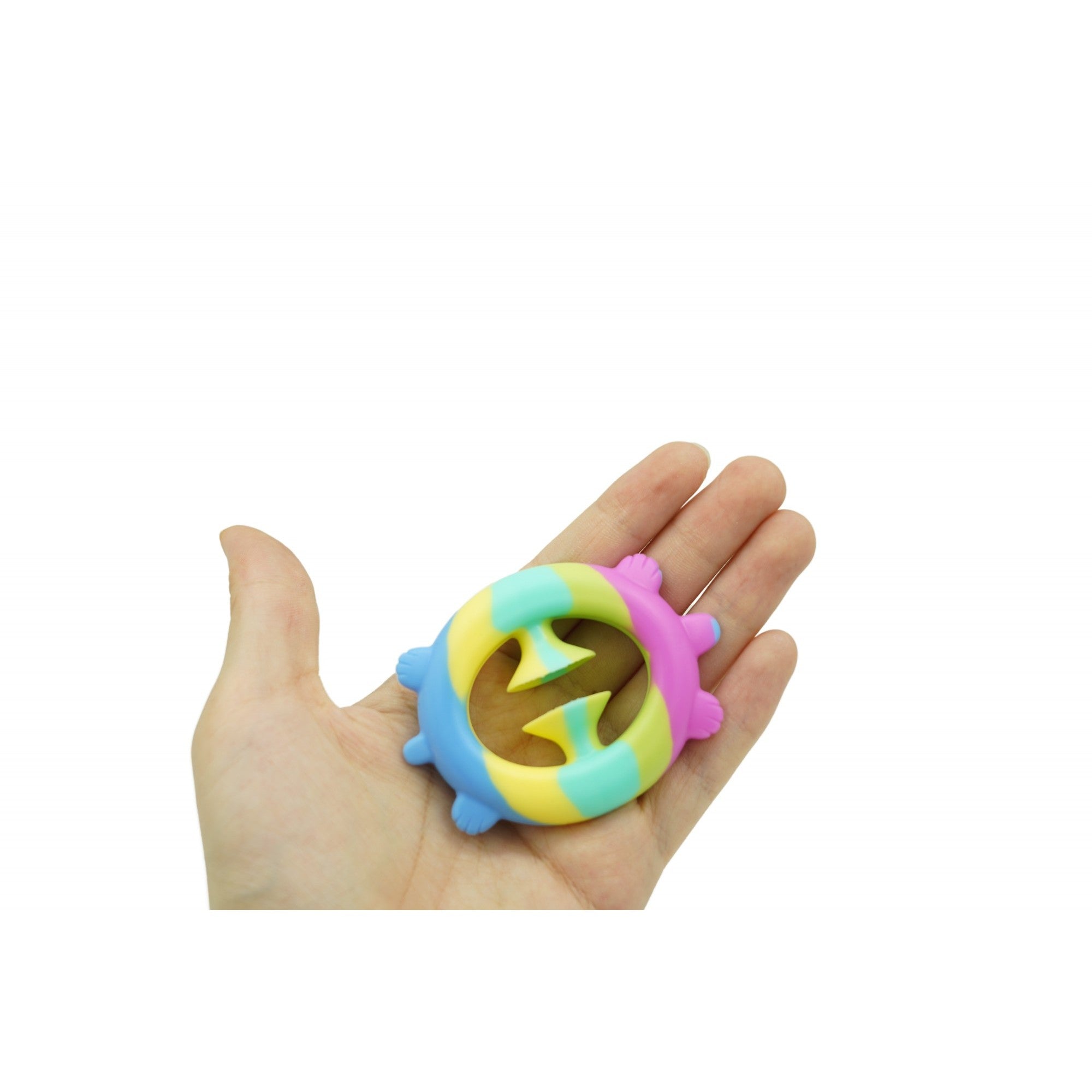 Jucarie senzoriala antistres cu ventuza de decompresie, Antrenare antebrat, Fidget Toy, Model Cartita, Macarons-2