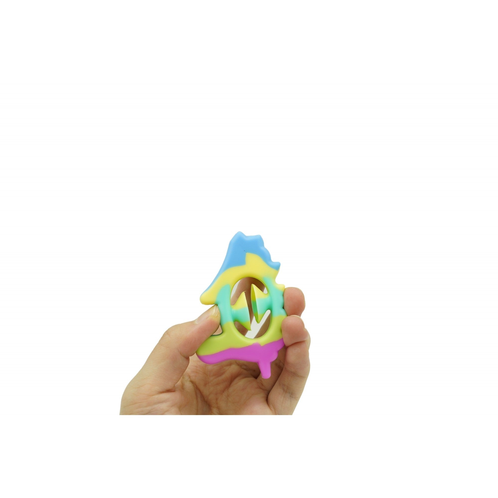 Jucarie senzoriala antistres cu ventuza de decompresie, Antrenare antebrat, Fidget Toy, Model Porcusor, Macarons-2
