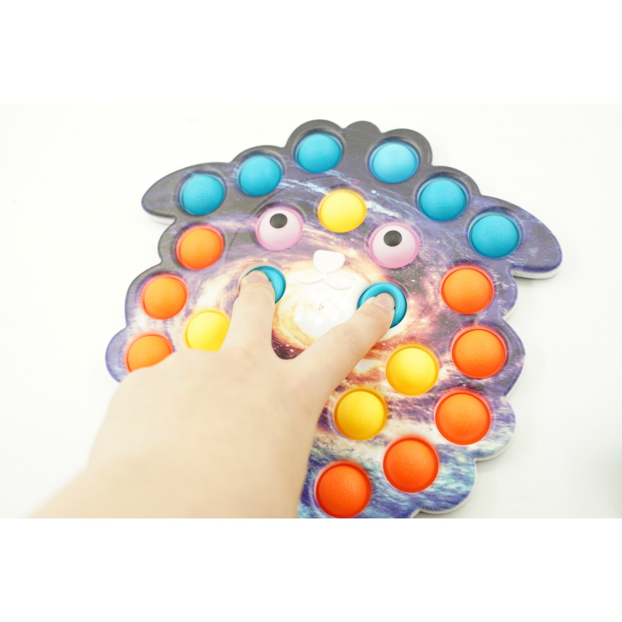 Jucarie senzoriala antistres, Simple Dimple, Oaie, Multicolor, V1-5
