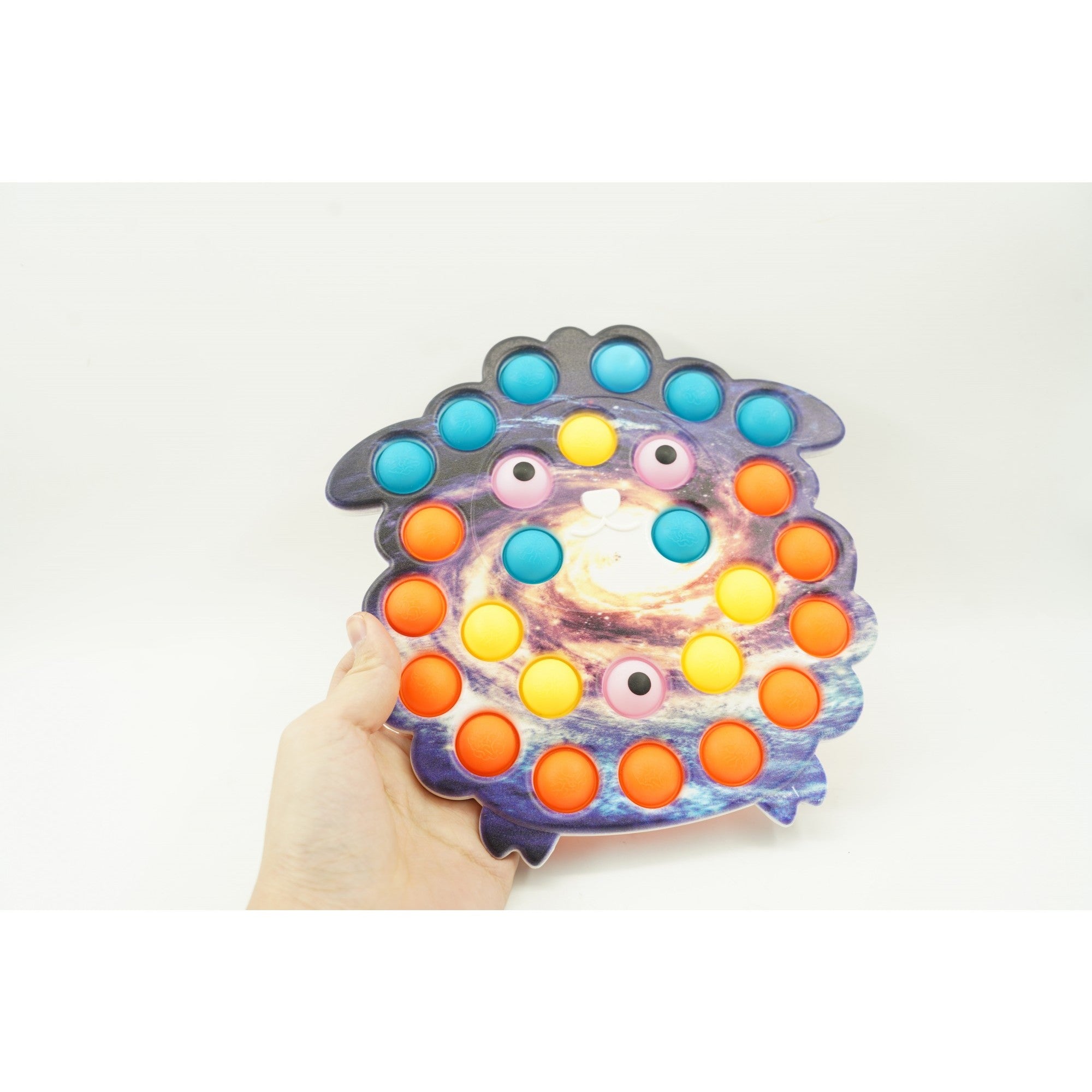 Jucarie senzoriala antistres, Simple Dimple, Oaie, Multicolor, V1-6