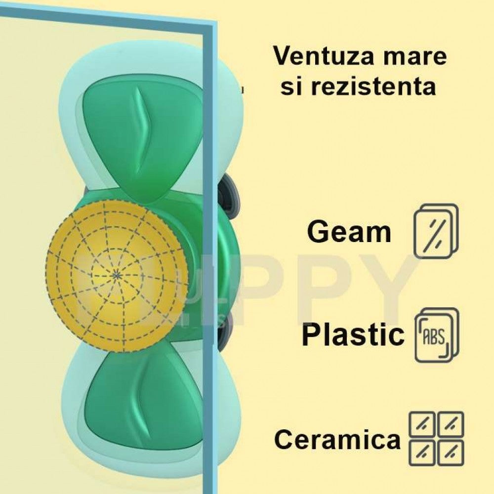 Jucarie Spinner pentru copii cu 2 laturi, Spinimals Premium Koala, Verde-2