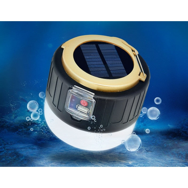 Lampa Portabila, Flippy, Incarcare Solara + USB, Afisaj Inteligent al Bateriei, Raza de Actiune 32 mp, 6x9x11 cm, 3 Moduri, Negru-3