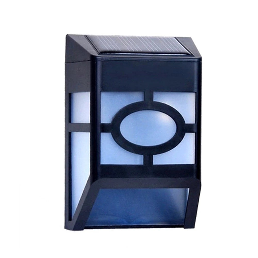 Lampa solara cu senzor Geometric, IP65, Lumina Alb rece, Flippy-1