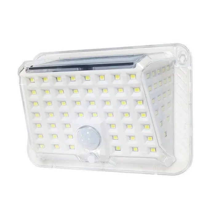 Lampa solara de perete Flippy, 90 LED-uri SMD, senzor de miscare, IP65, 1200mAh, material ABS, lumina alb rece, alb-5