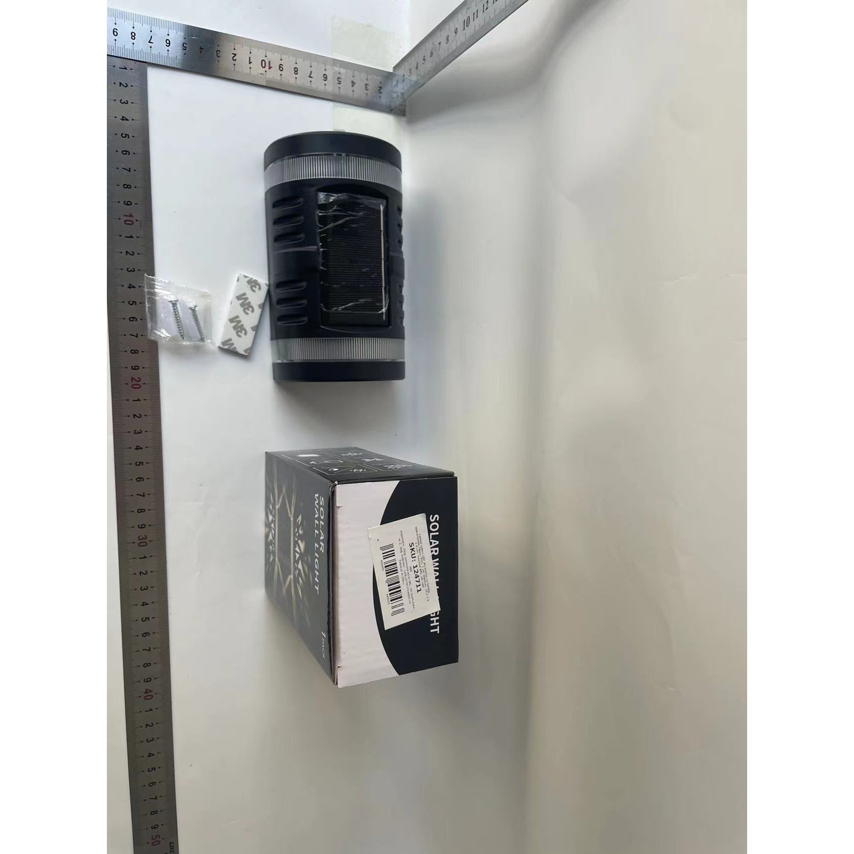 Lampa solara LED decorativa cu lumina bidirectionala Flippy, IP65, 1.2V, 600mah, 15.1 x 9 x 6 cm, material ABS, alb cald-7