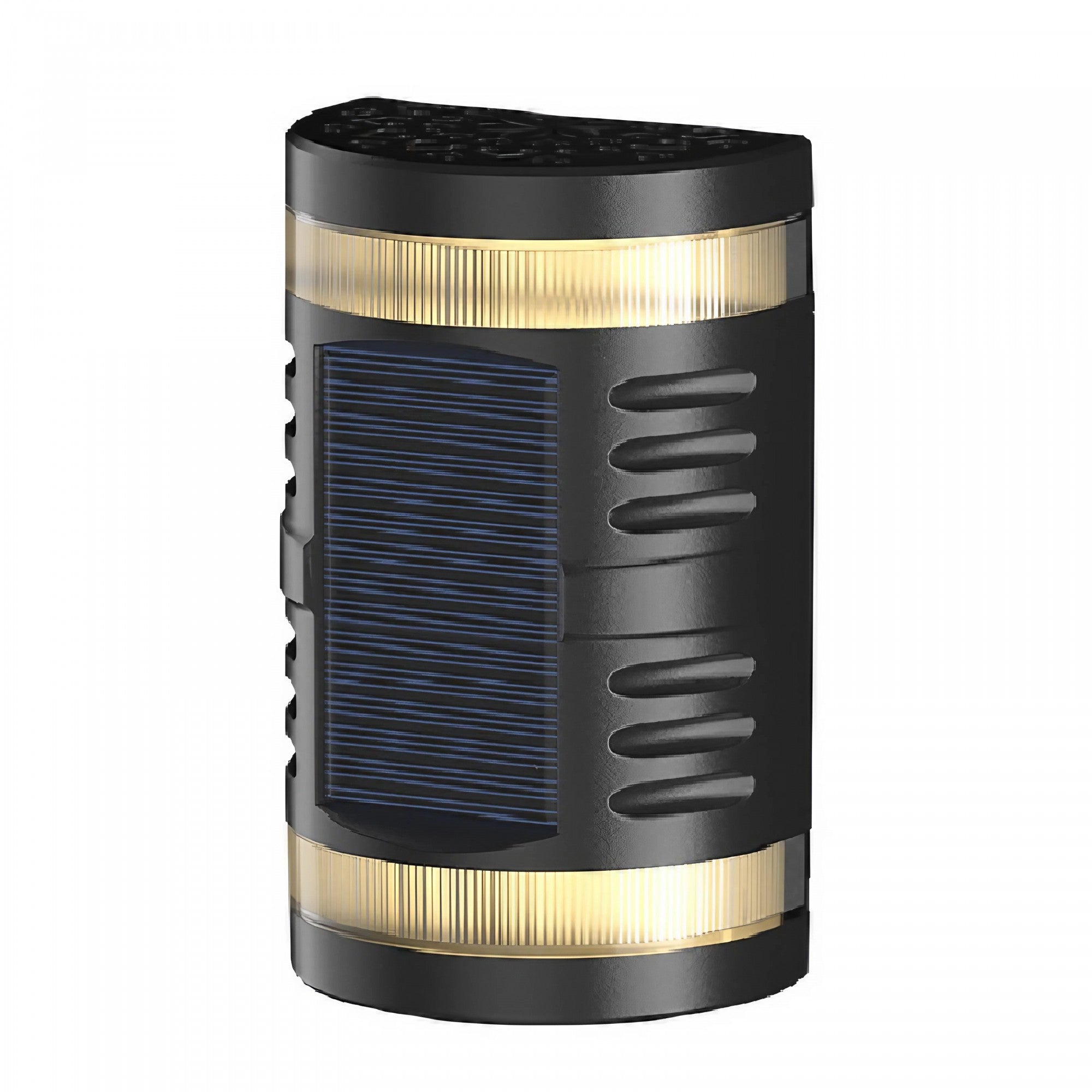 Lampa solara LED decorativa cu lumina bidirectionala Flippy, IP65, 1.2V, 600mah, 15.1 x 9 x 6 cm, material ABS, alb cald-0