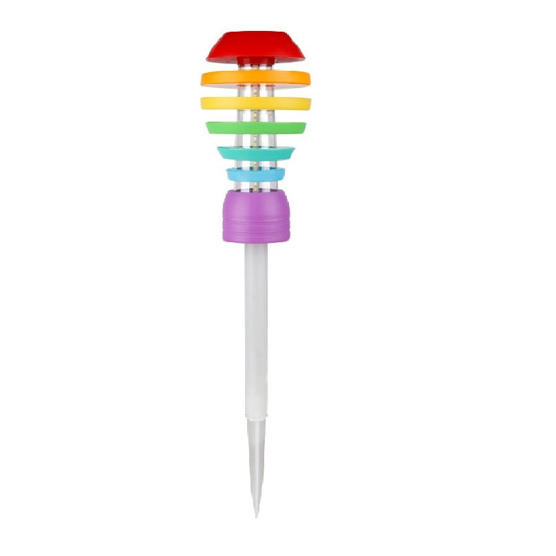 Lampa solara LED design modern pentru gradina Flippy, inaltime 45 cm, 2 moduri de utilizare, 45 x 10 cm, material sticla si ABS, 2V, ABS, 600mAh, alb cald si alb rece, mulicolor-0