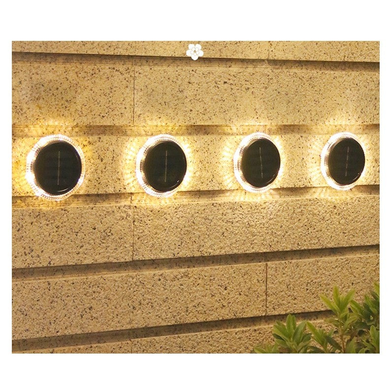 Lampa solara LED tip spot pentru gradina Flippy, 8 LED-uri, material ABS si Policarbonat, baterie 1.2V, 600mah, 12 x 13.5 cm, alb cald-5