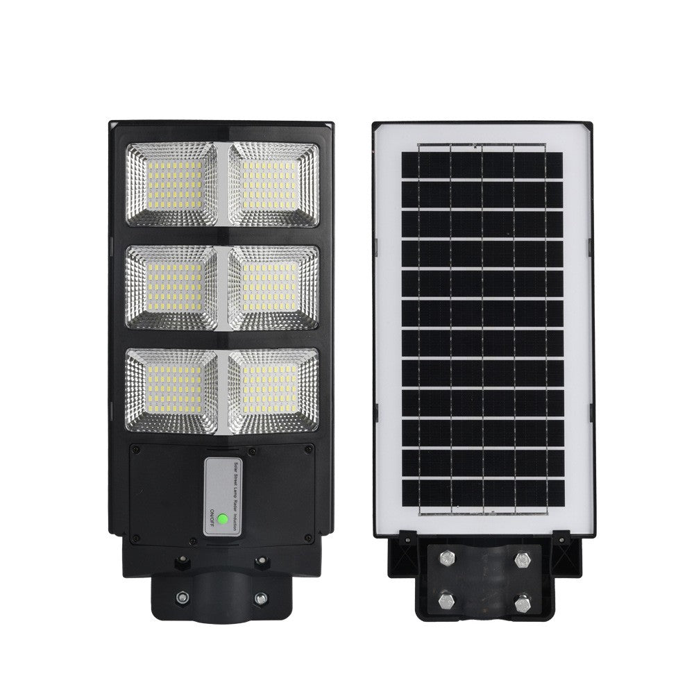 Lampa solara stradala Flippy, cu telecomanda, senzor de miscare si lumina, suport prindere, 135 LED-uri, IP65, ABS, 8AH, 100W, temperatura culoare 6500K, 48.5x22x6.8 cm, autonomie 10-12 ore, negru-5