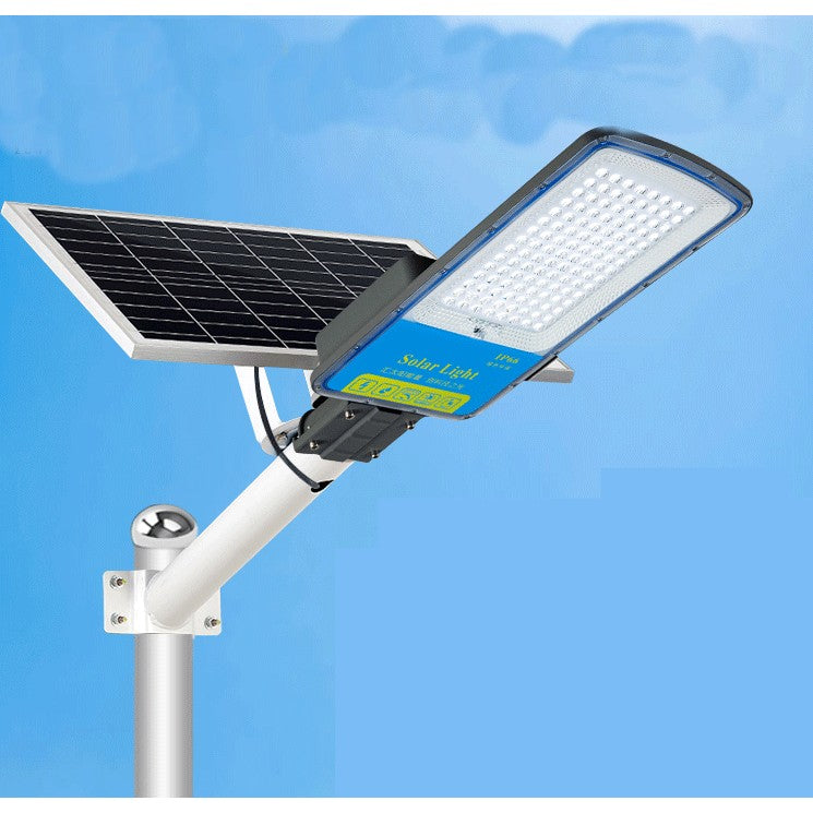 Lampa solara stradala Flippy, IP66, senzor de lumina, 120 LED-uri SMD, 1800 lm, panou 20W, putere 100W, autonomie 12-16 ore, telecomanda, montare prin fixare, pentru strada sau gradina, finisaj mat, material ABS, 49 x 21 x 5.5 cm, gri-4
