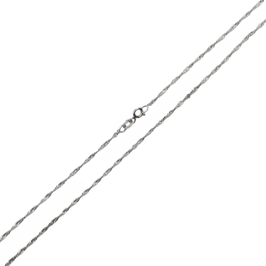 Lantisor din Argint 925 model Rasucit 39 cm-2