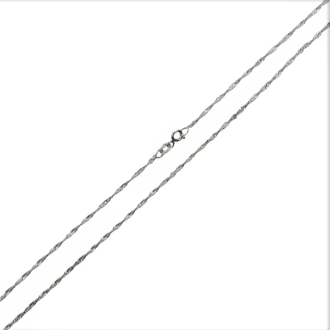 Lantisor din Argint 925 model Rasucit 39 cm-3