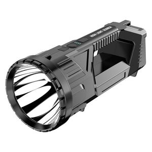 Lanterna LED USB, Flippy, încărcare, viață lungă, lumină puternică, de mână, super strălucitoare, neagra-0