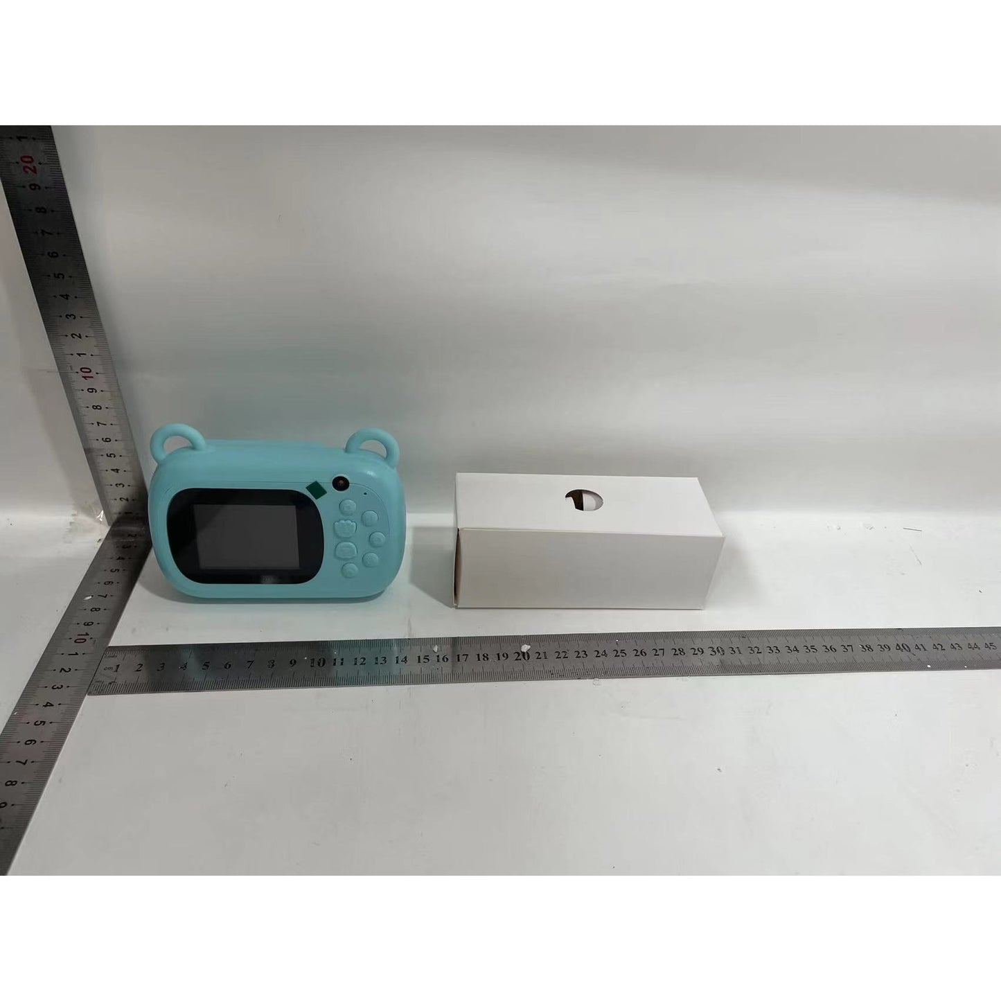 Camera Instantanee pentru Copii, Flippy, cu Functie de Printare, cablu USB-C, Bluetooth, compatibil iOS/Android, Imprimare APP, Model Dino, Verde-1