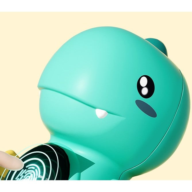 Termometru Electronic LED pentru Baie, Plutitor, Rezistent la apă, IPX7, Multifunctional, 3 Trepte de Temperatura, Model Dinozaur, 12x7cm, Verde-2