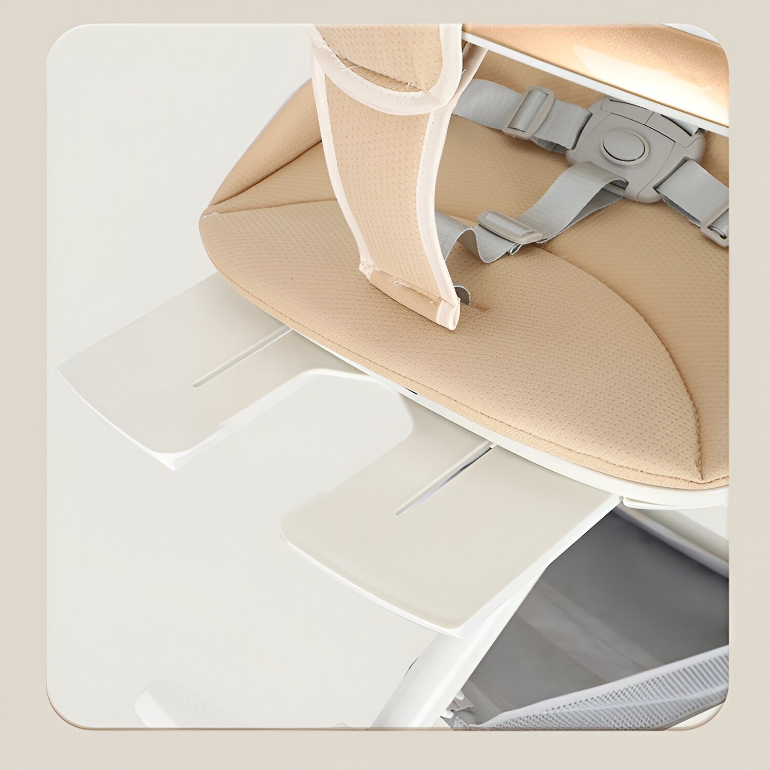 Carucior Sport Flippy 3in1, 6-36 Luni, Reversibil, Pliabil, Tavita pentru Masa, Pozitie de Somn, Centura de Siguranta, Roti 360, Suport Pahar, Copertina pentru Soare, 33x66x85cm, Alb Model Pisica-7