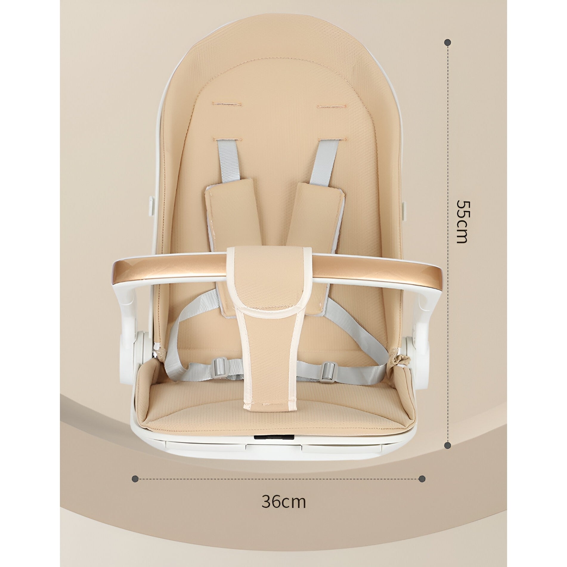 Carucior Sport Flippy 3in1, 6-36 Luni, Reversibil, Pliabil, Tavita pentru Masa, Pozitie de Somn, Centura de Siguranta, Roti 360, Suport Pahar, Copertina pentru Soare, 33x66x85cm, Alb Model Pisica-10