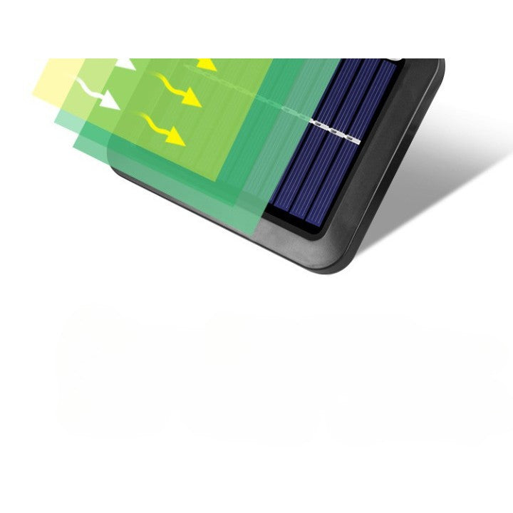 Lumina cu incarcare solara, 100 LED cu 1 grila pe inductie, montaj pe perete, Flippy-3