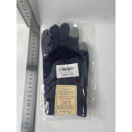 Manusi Touchscreen din Acril, Albastru MArin-1