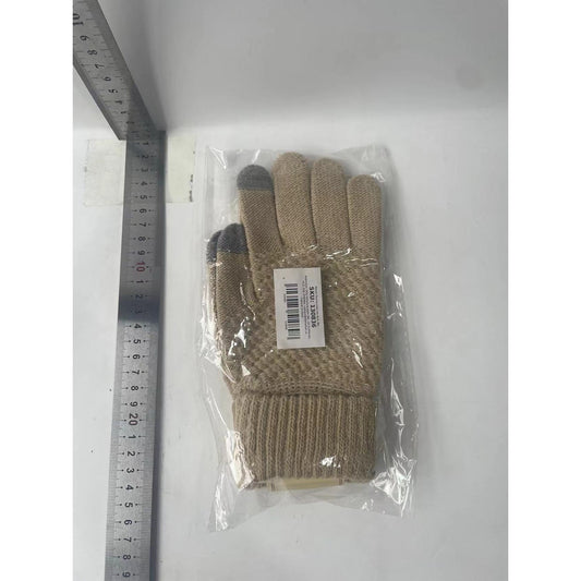 Manusi Touchscreen din Acril, Bej-1