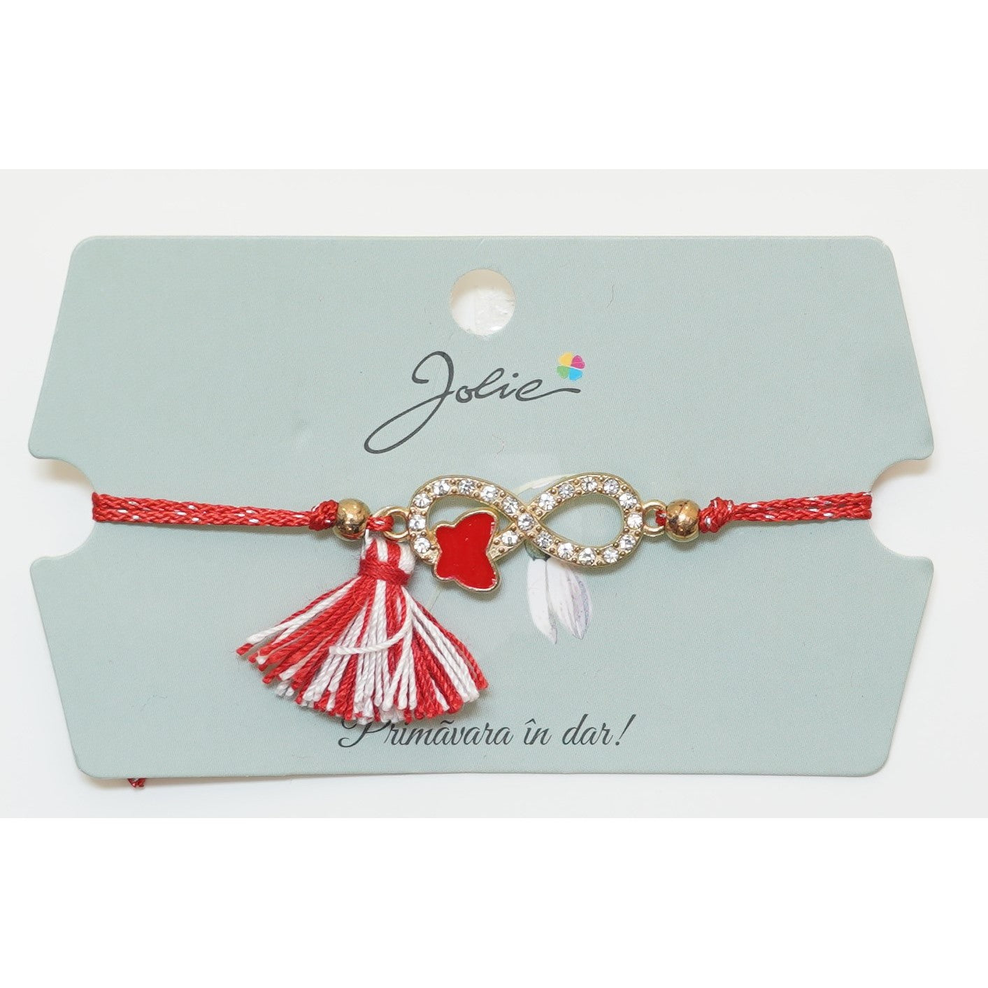 Martisor Bratara Ciucure cu Pandantiv, Model 8-0