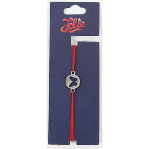 Martisor Bratara Inox Copii, Textil si Inox, Model 3-0