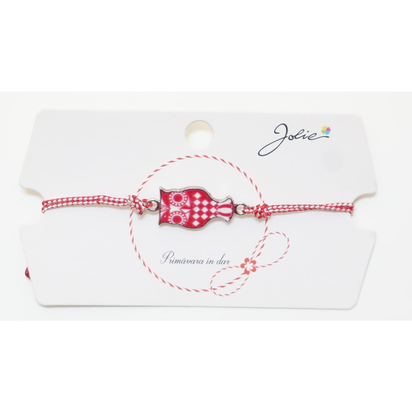 Martisor Bratara Traditionala, Pandantive Aprox 2 cm, Model 4-0