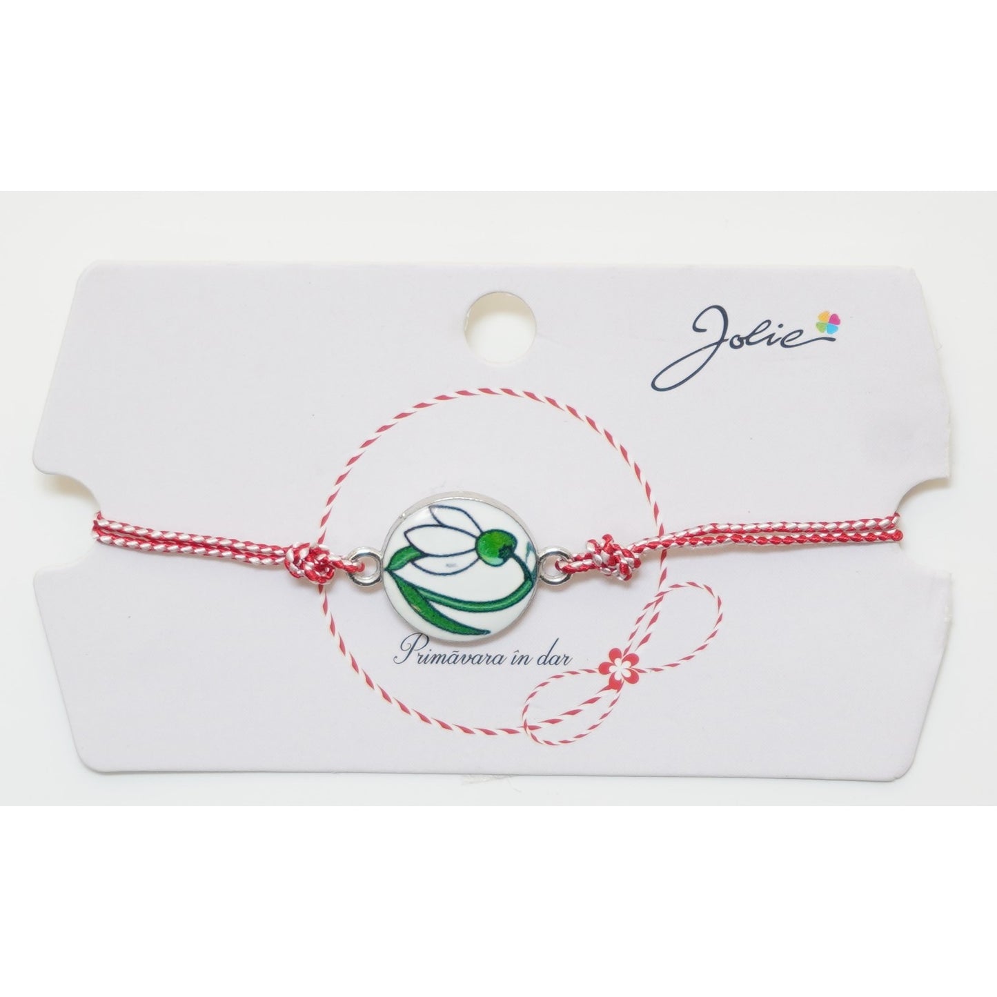 Martisor Bratara Traditionala, Pandantive Aprox 2 cm, Model 6-0