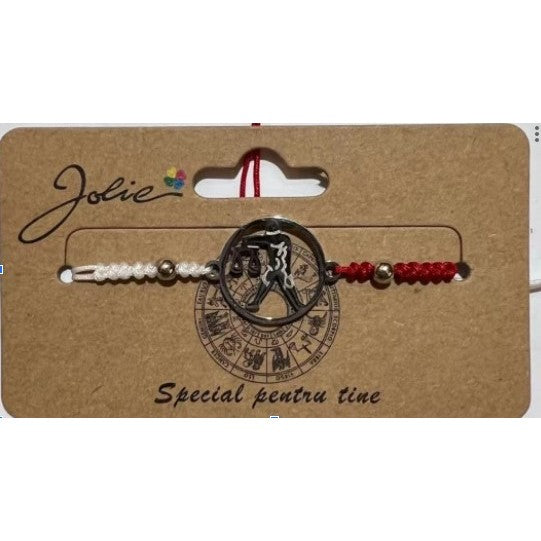 Martisor bratara zodiac, Jolie, 5x9 cm, Balanta-0
